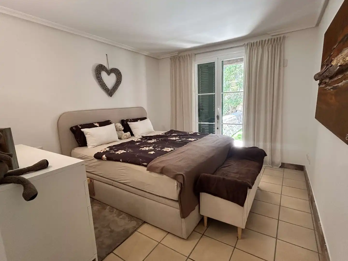Schlafzimmer von Wohnung zur Miete in Calvià mit Klimaanlage, Terrasse und Möbliert
