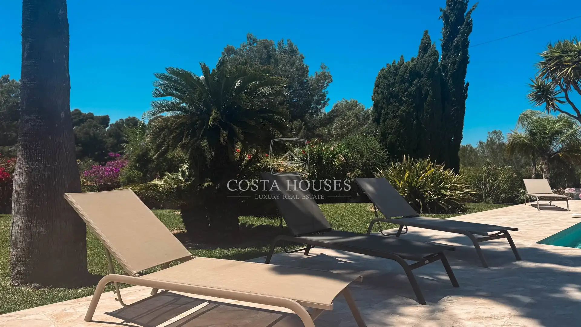 Garden of Houses for sale in Jávea / Xàbia  with Air Conditioner, Private garden and Terrace