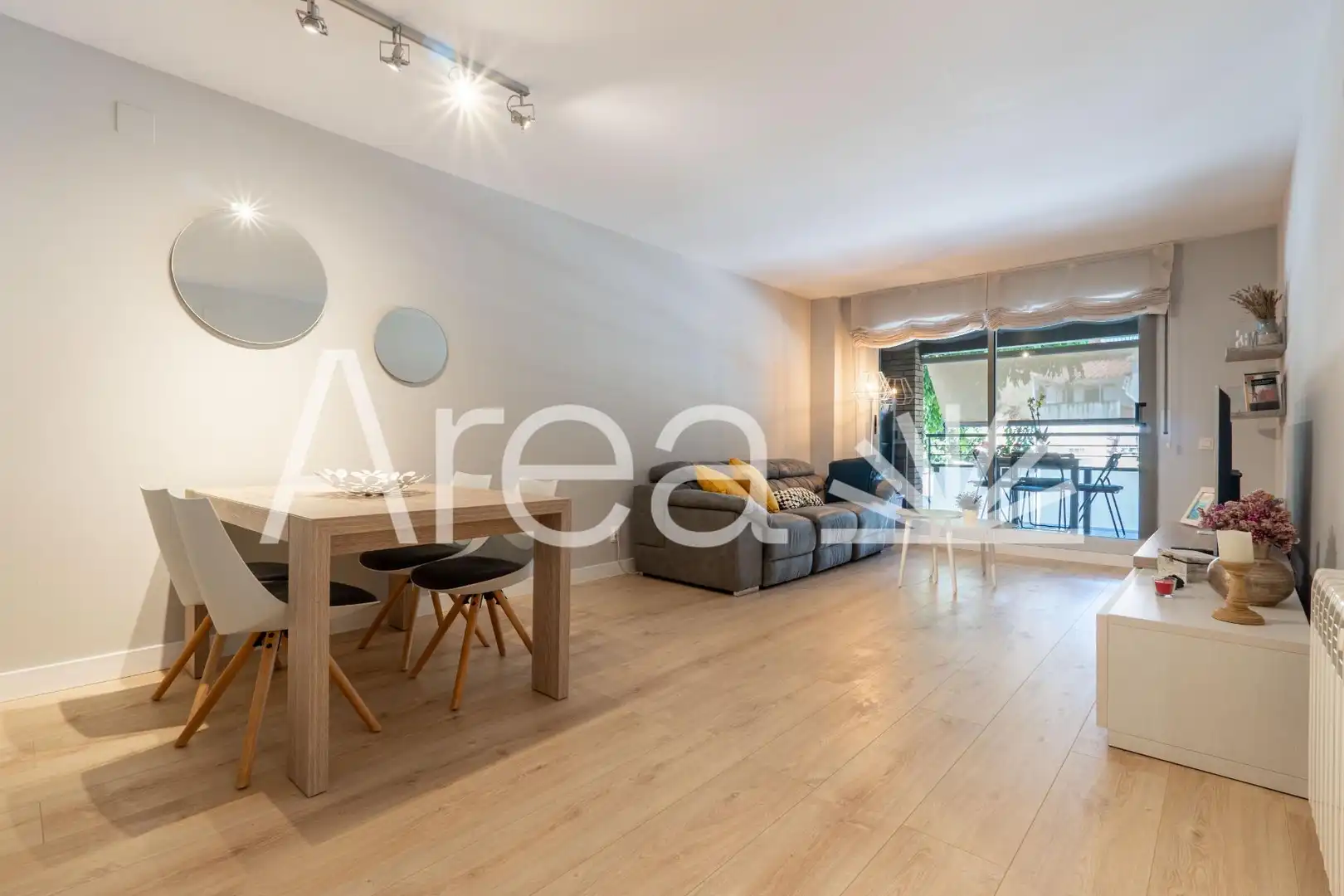 Sala de estar de Piso en venta en Mataró con Aire acondicionado, Calefacción y Terraza