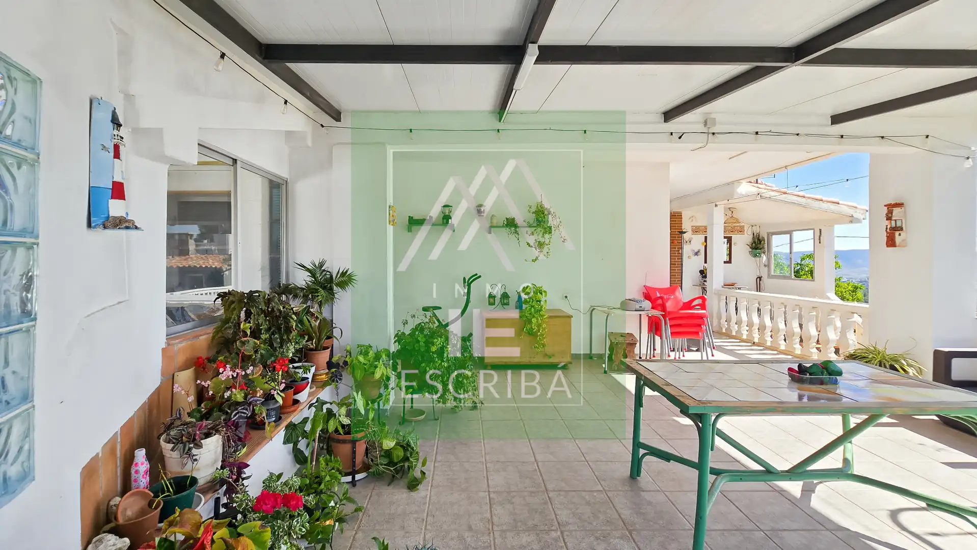 Terraza de Casa o chalet en venta en Catadau con Aire acondicionado, Calefacción y Jardín privado