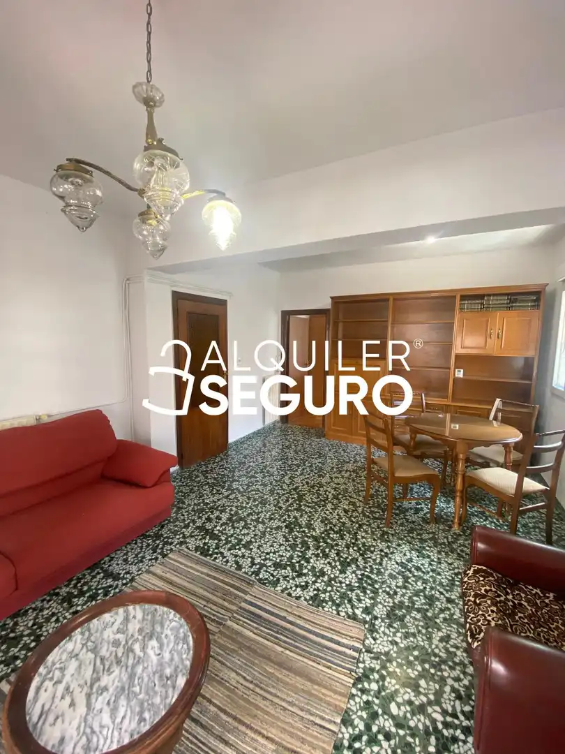 Sala de estar de Piso de alquiler en Guadalajara con Calefacción y Amueblado