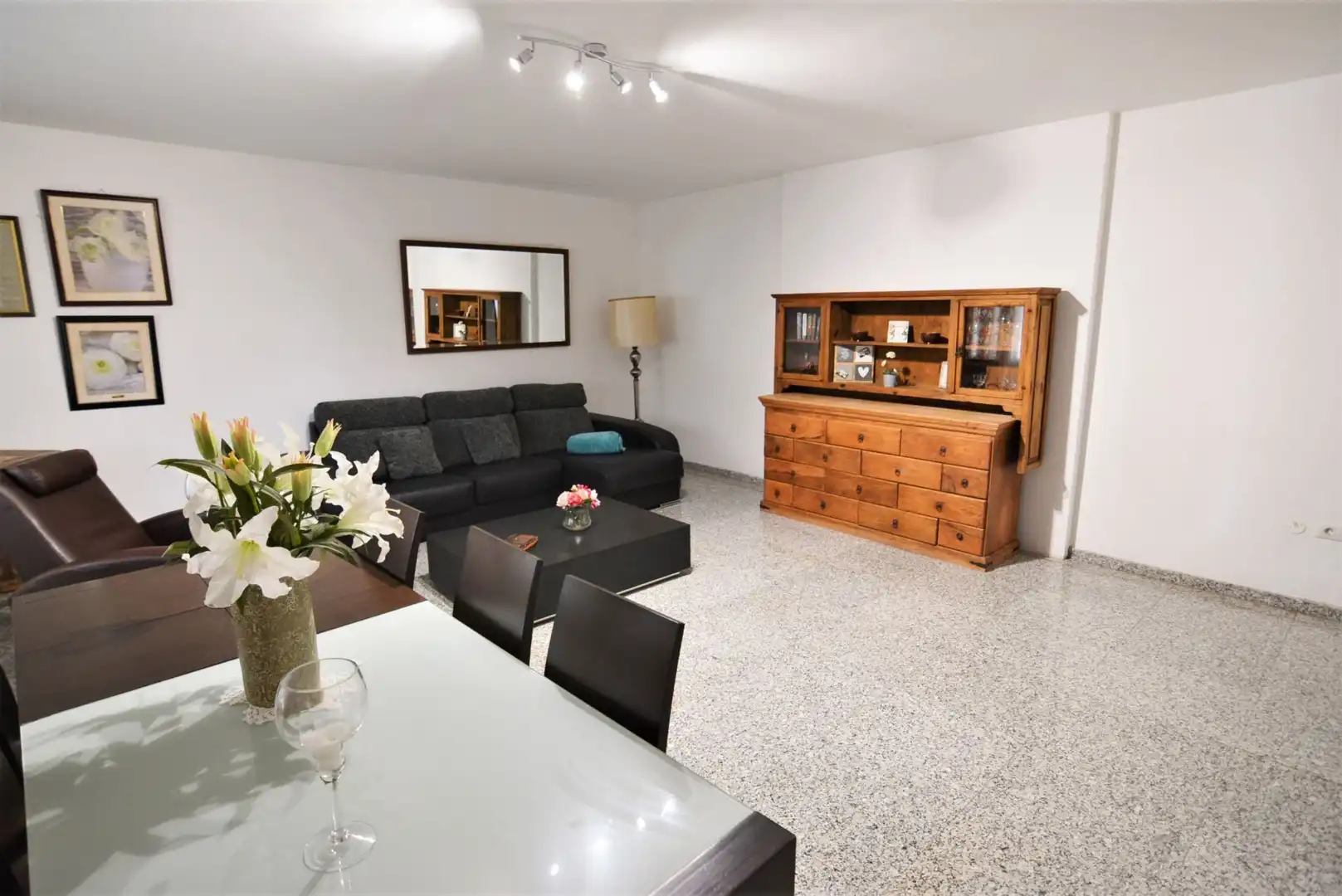Sala de estar de Casa o chalet en venta en Los Realejos con Jardín privado, Terraza y Trastero
