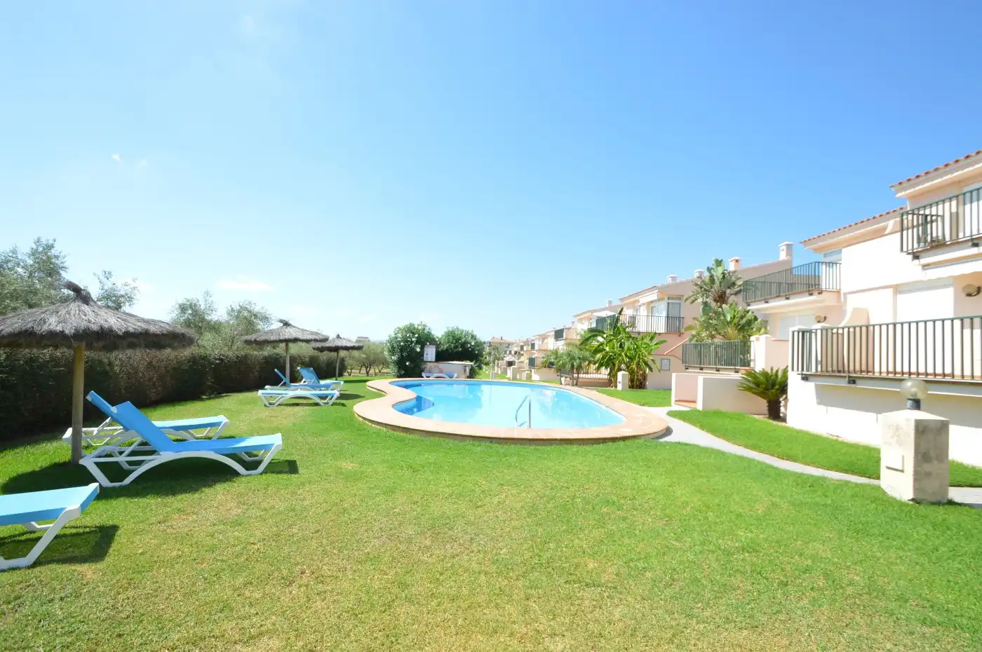 Garden of Apartments for sale in San Jorge / Sant Jordi  with Air Conditioner, Heating and Terrace
