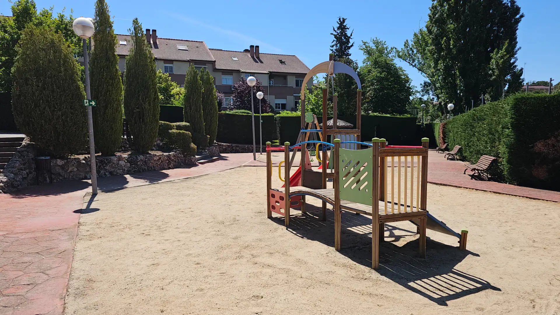 Jardí de Casa adosada en venda en Las Rozas de Madrid amb Calefacció, Jardí privat i Parquet