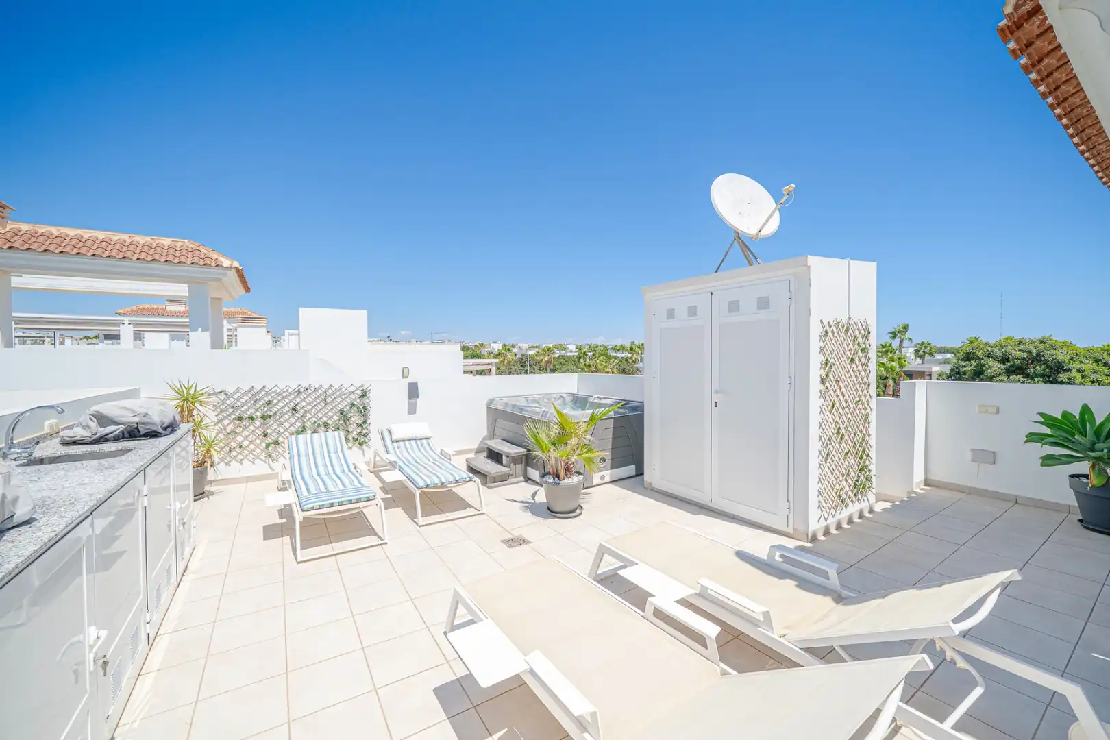 Terrace of Attic for sale in Rojales  with Heating, Terrace and Oven