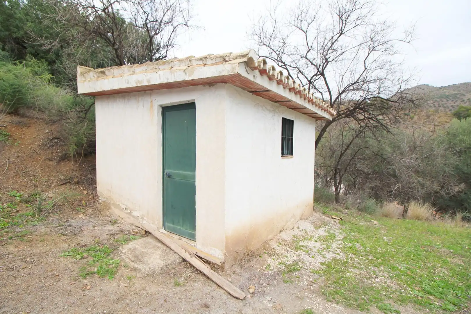 Vista exterior de Finca rústica en venda en Málaga amb Traster