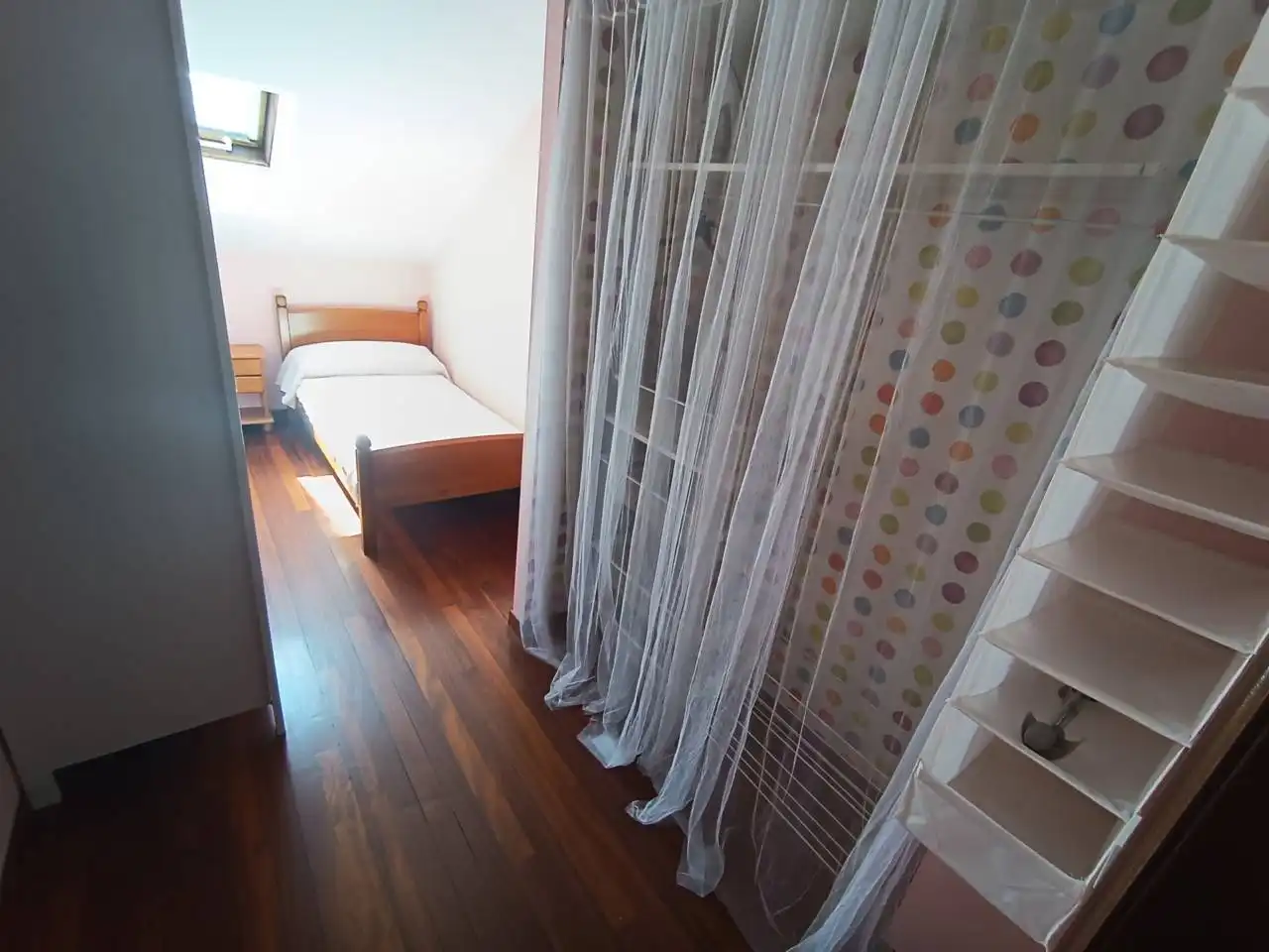 Bedroom of Flat for rent in Brión  with Heating, Terrace and Storage room