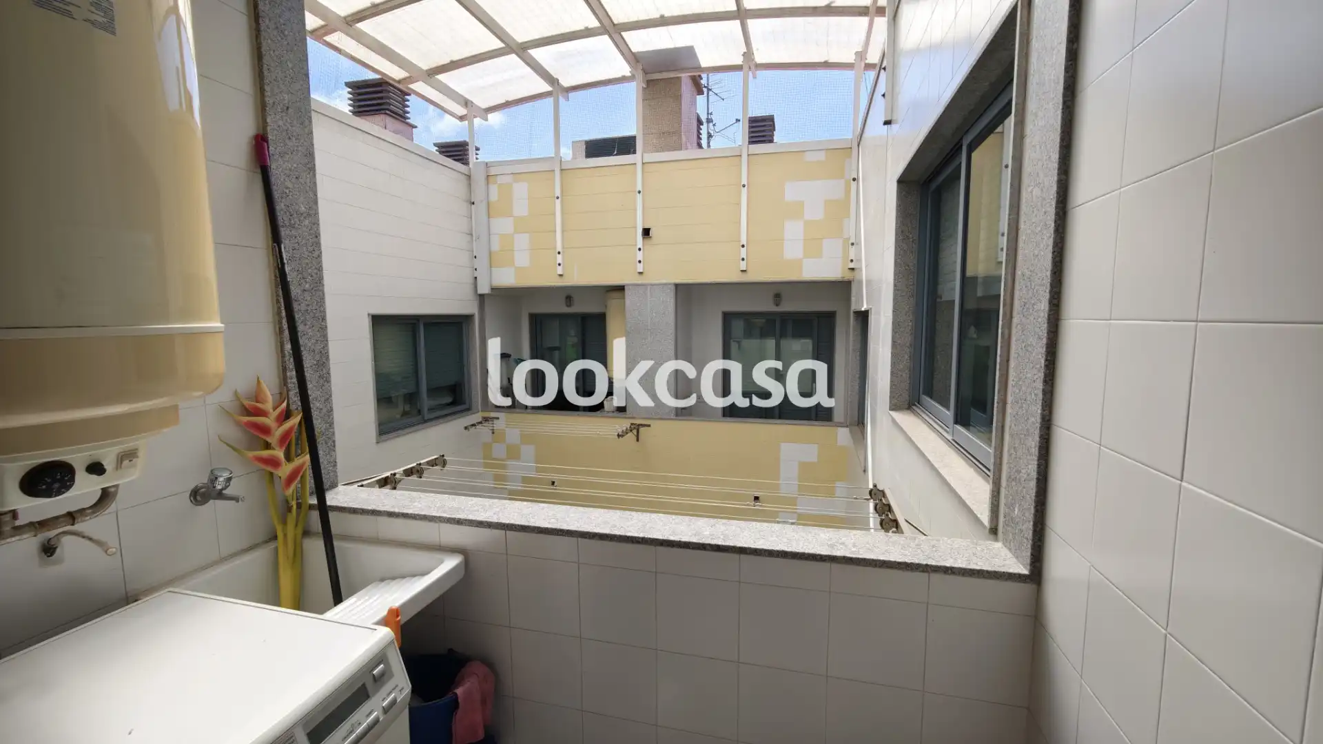 Terraza de Ático en venta en Sanxenxo con Aire acondicionado, Calefacción y Parquet