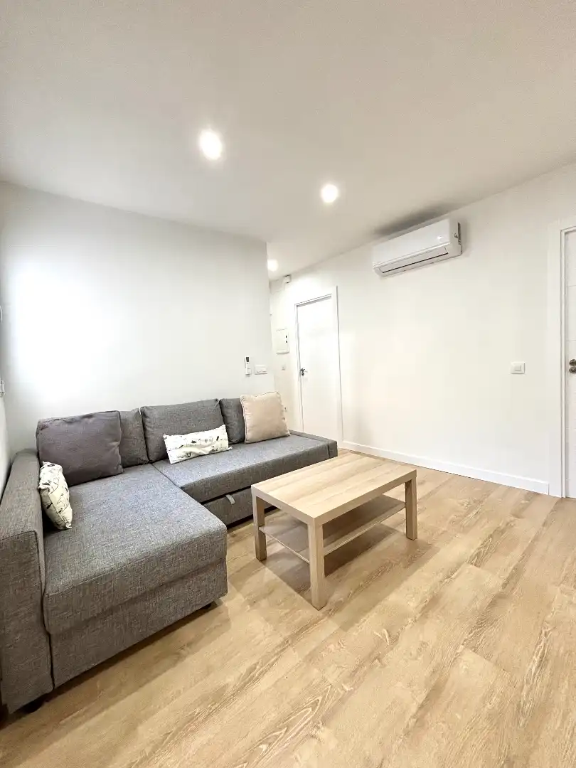 Sala de estar de Piso de alquiler en Plasencia con Aire acondicionado, Calefacción y Parquet