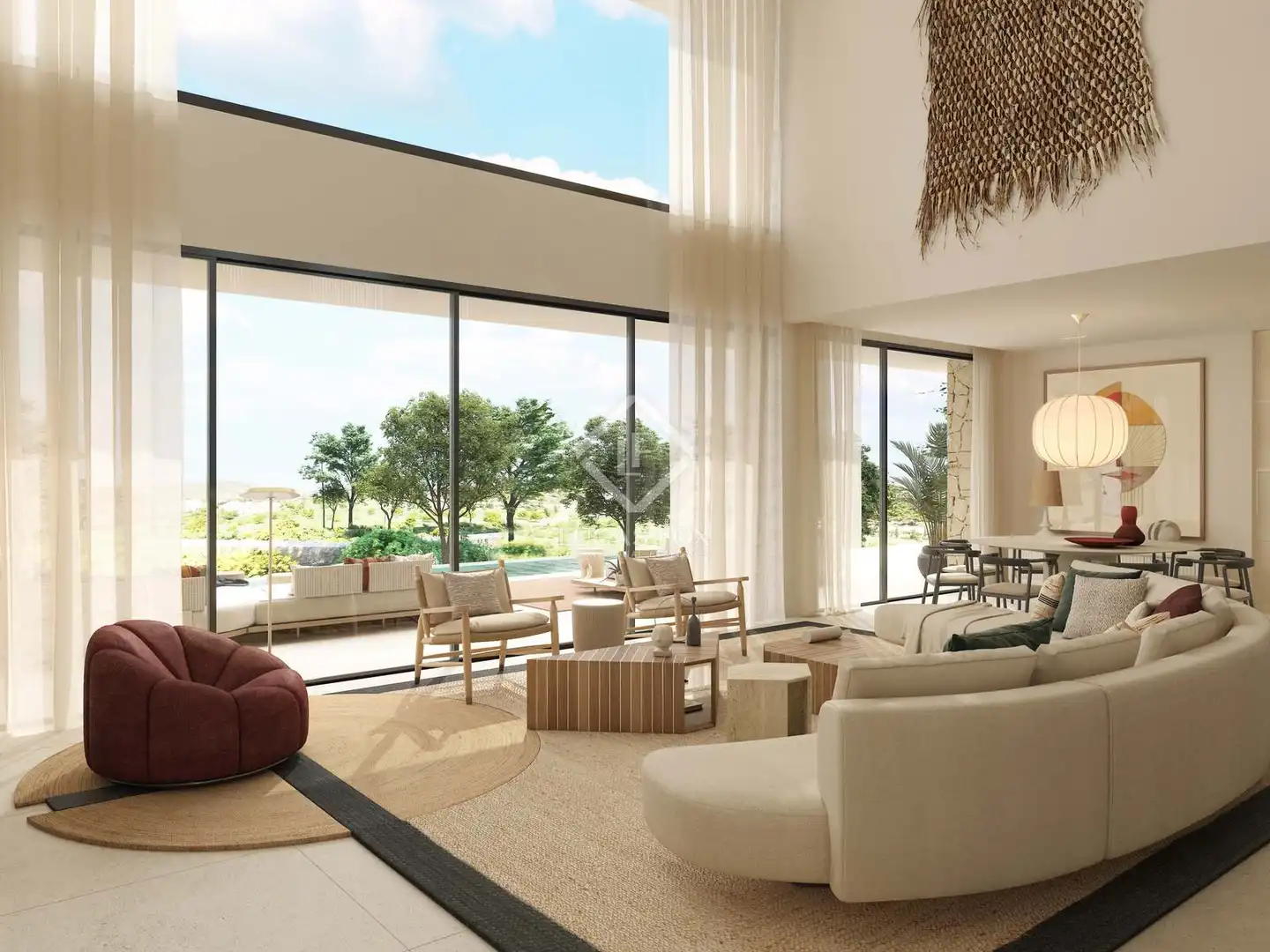 Sala de estar de Casa o chalet en venta en Santa Eulària des Riu