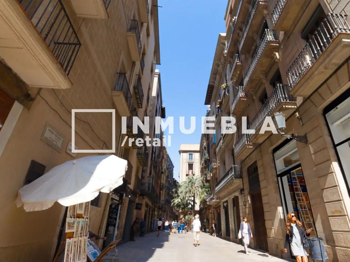 Außenansicht von Geschaftsraum zur Miete in Barcelona mit Klimaanlage