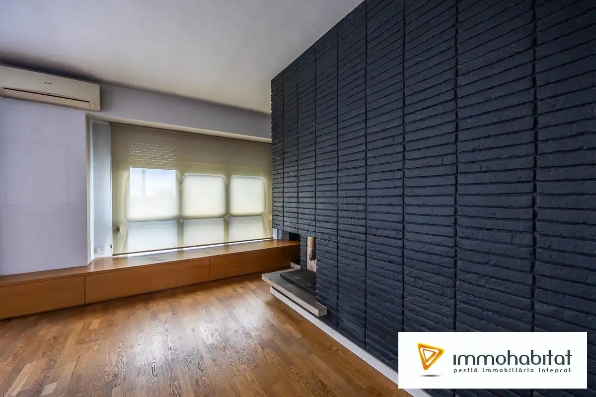 Sala de estar de Piso en venta en Sabadell con Aire acondicionado, Calefacción y Parquet