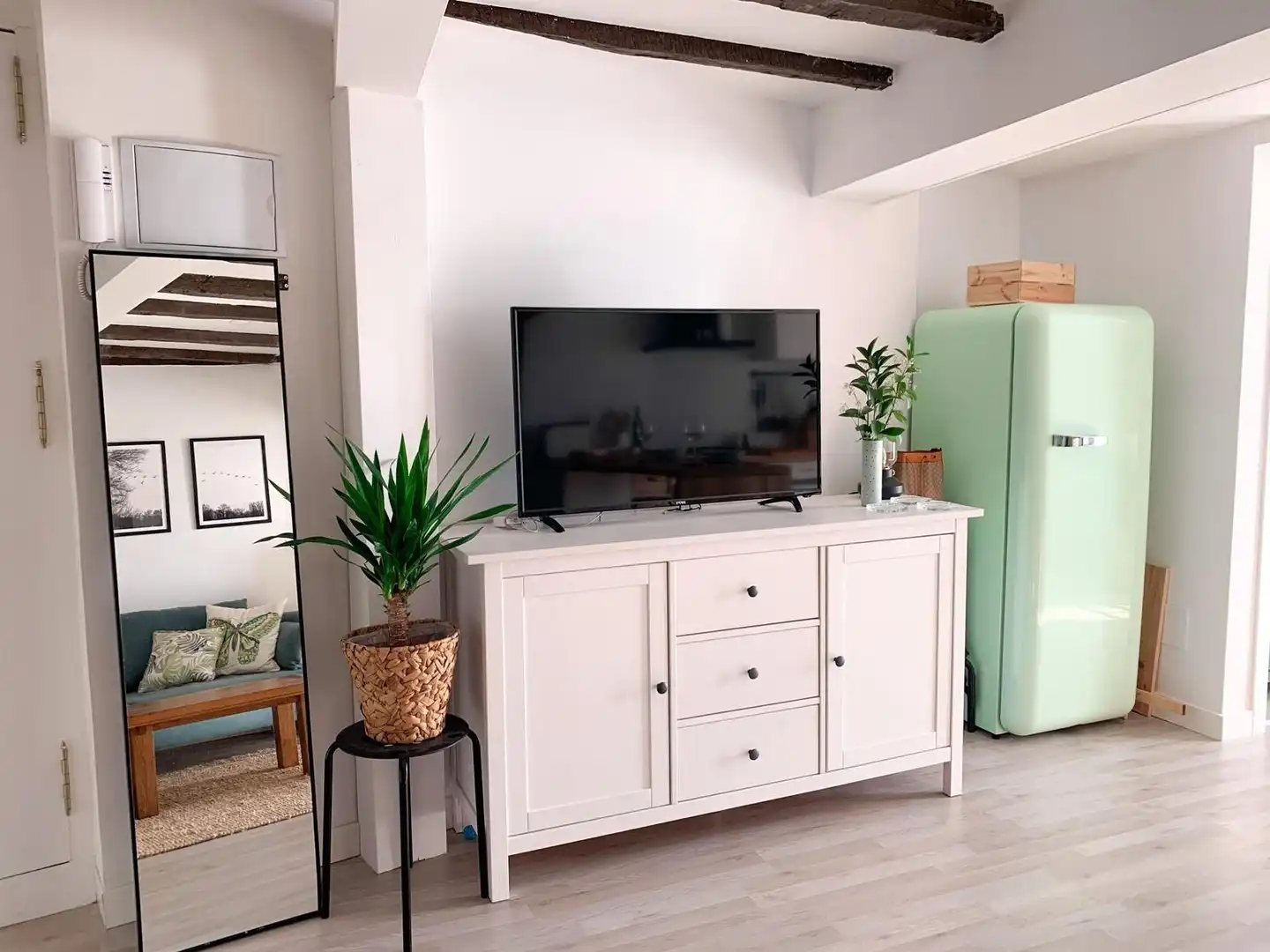 Sala de estar de Piso en venta en Santander con Terraza, Amueblado y Balcón