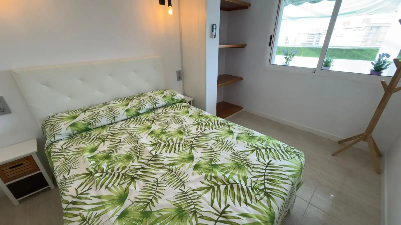 Schlafzimmer von Wohnung zum Verkauf in Alicante / Alacant mit Klimaanlage, Heizung und Privatgarten