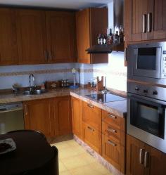 Kitchen of Flat to rent in Badajoz Capital  with Air Conditioner, Heating and Furnished