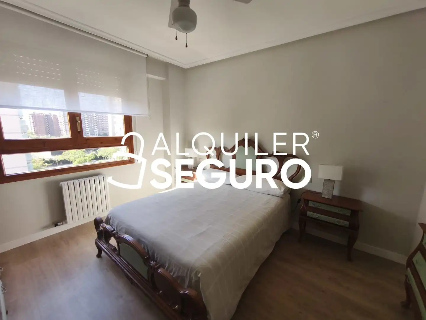 Habitación de Piso de alquiler en Zaragoza con Aire acondicionado, Calefacción y Terraza