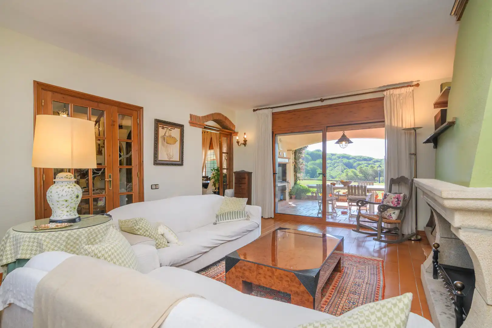 Living room of Houses for sale in Cabrils  with Air Conditioner, Heating and Private garden