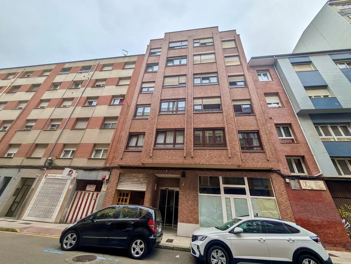 Vista exterior de Pis de lloguer en Gijón  amb Calefacció