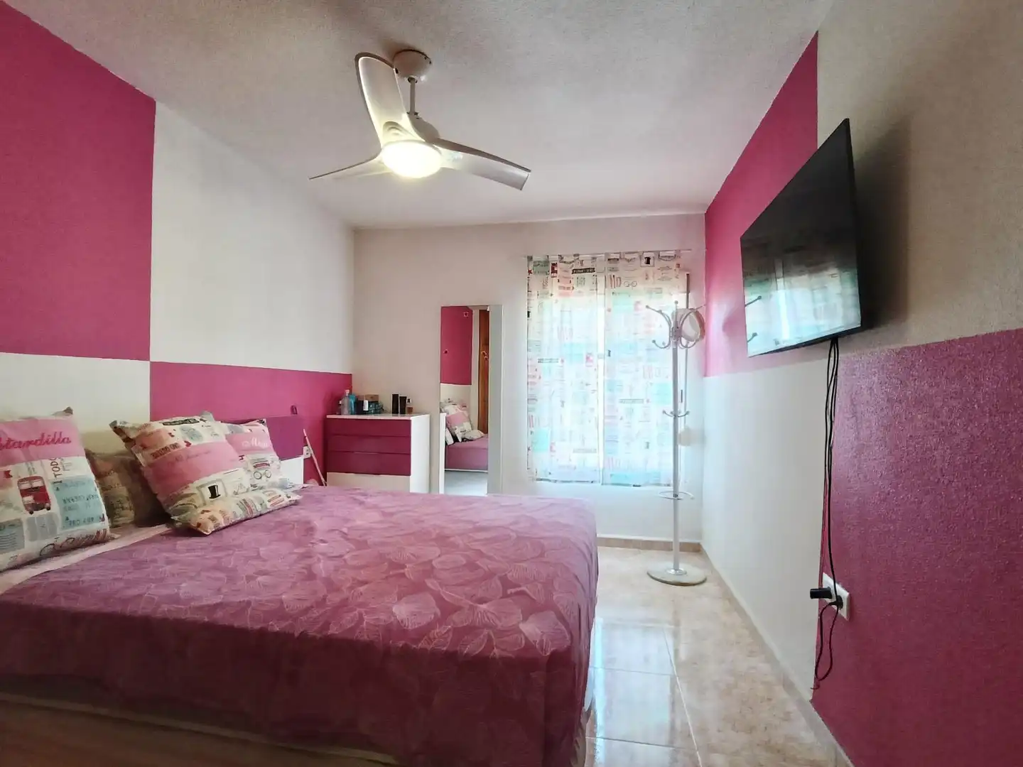 Bedroom of Flat for sale in Alicante / Alacant  with Air Conditioner, Terrace and Furnished