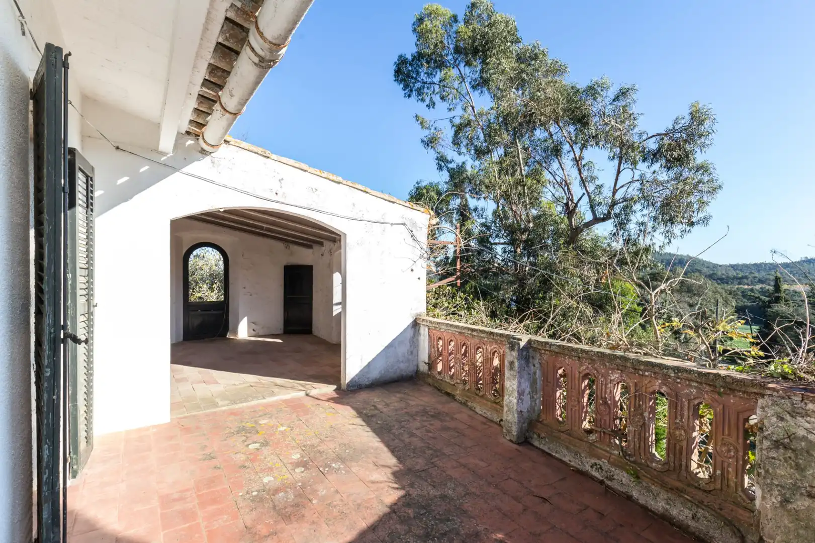 Terraza de Finca rústica en venta en Llagostera con Calefacción, Terraza y Trastero