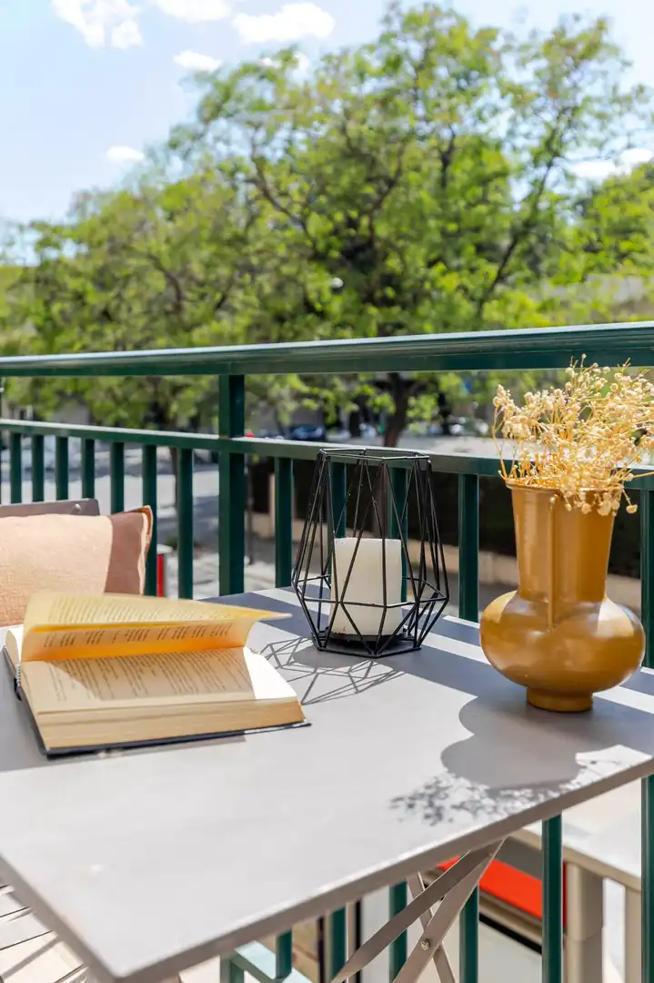 Terraza de Piso en venta en Valencia con Jardín privado, Parquet y Balcón