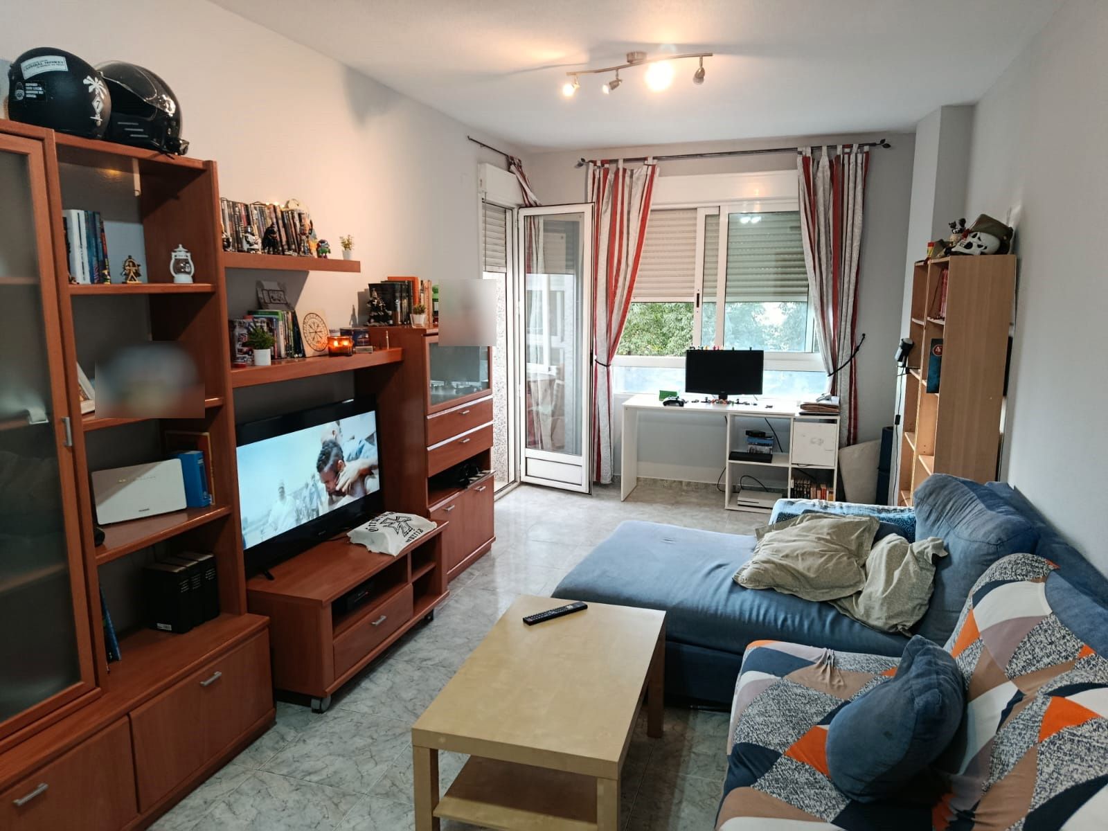 Living room of Flat for sale in  Murcia Capital  with Air Conditioner, Heating and Terrace