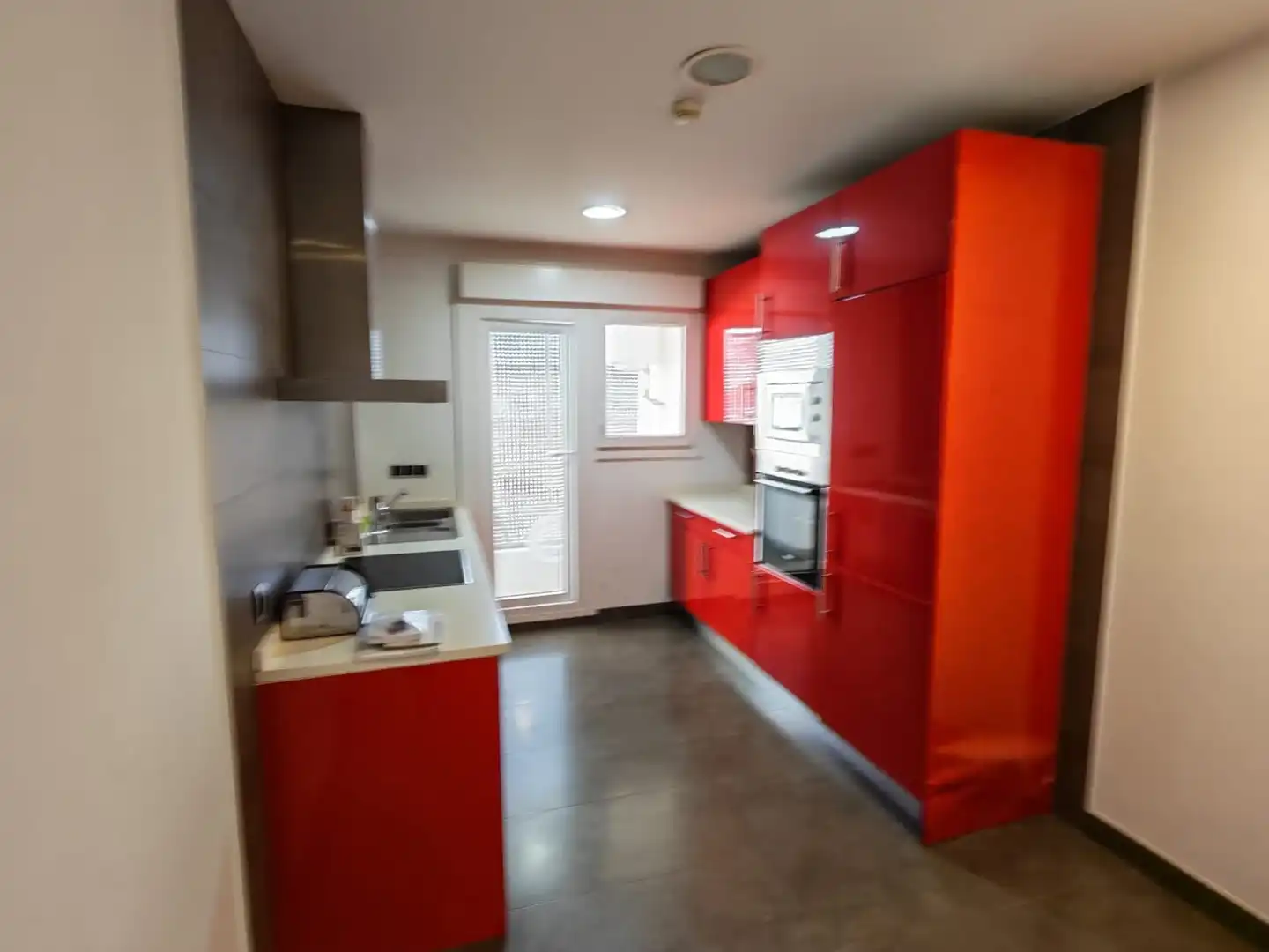 Cocina de Piso de alquiler en Murcia con Aire acondicionado, Calefacción y Terraza