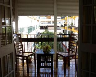 Balcony of Flat to rent in  Sevilla Capital  with Air Conditioner, Heating and Terrace