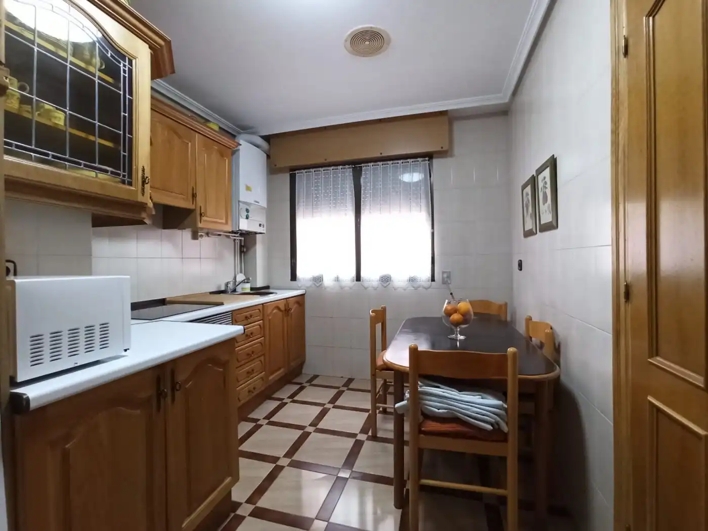 Kitchen of Flat for rent in Ponferrada  with Heating, Storage room and Furnished