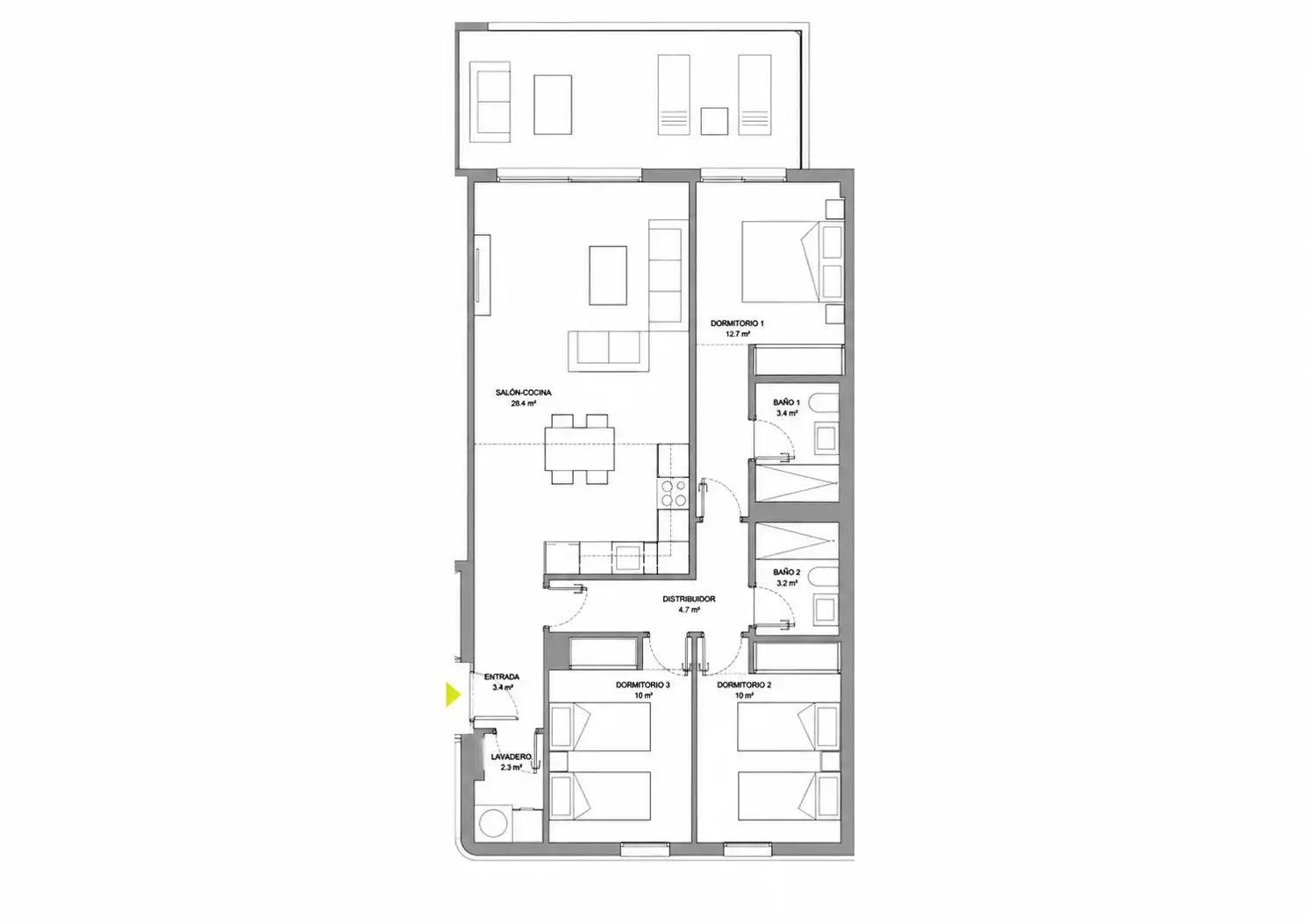 Apartment with pool for sale in Riviera del Sol, imagen 24