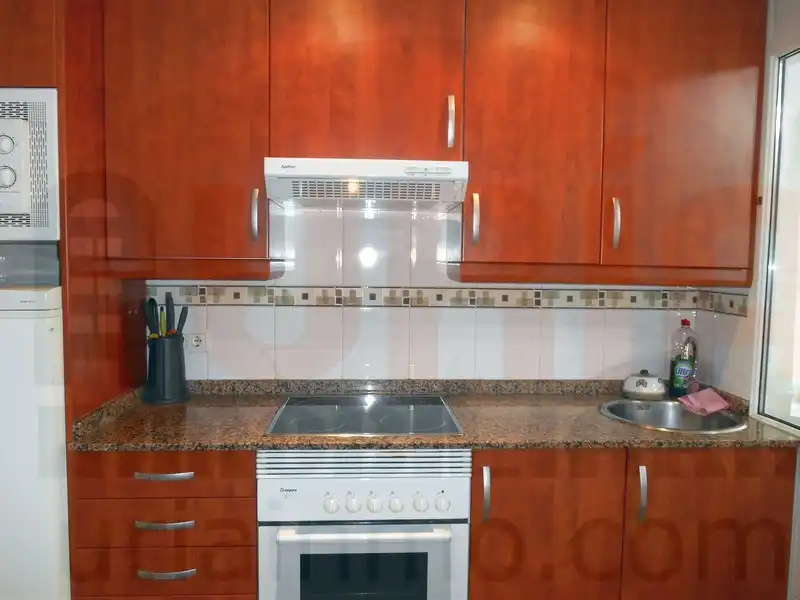 Cocina de Piso en venta en Oviedo  con Calefacción, Trastero y Amueblado