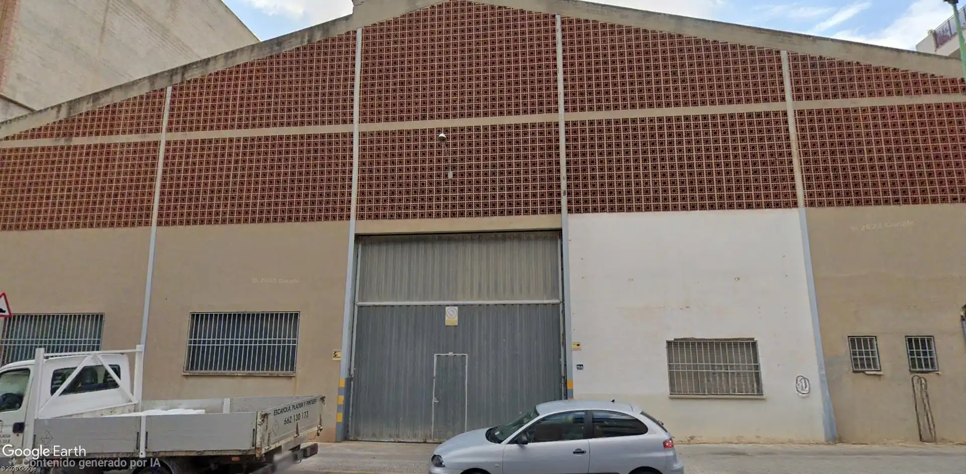 Außenansicht von Fabrikhallen zur Miete in La Pobla de Vallbona