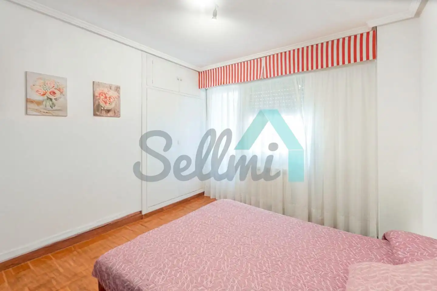 Schlafzimmer von Wohnung zur Miete in Castrillón mit Heizung, Parkett und Terrasse