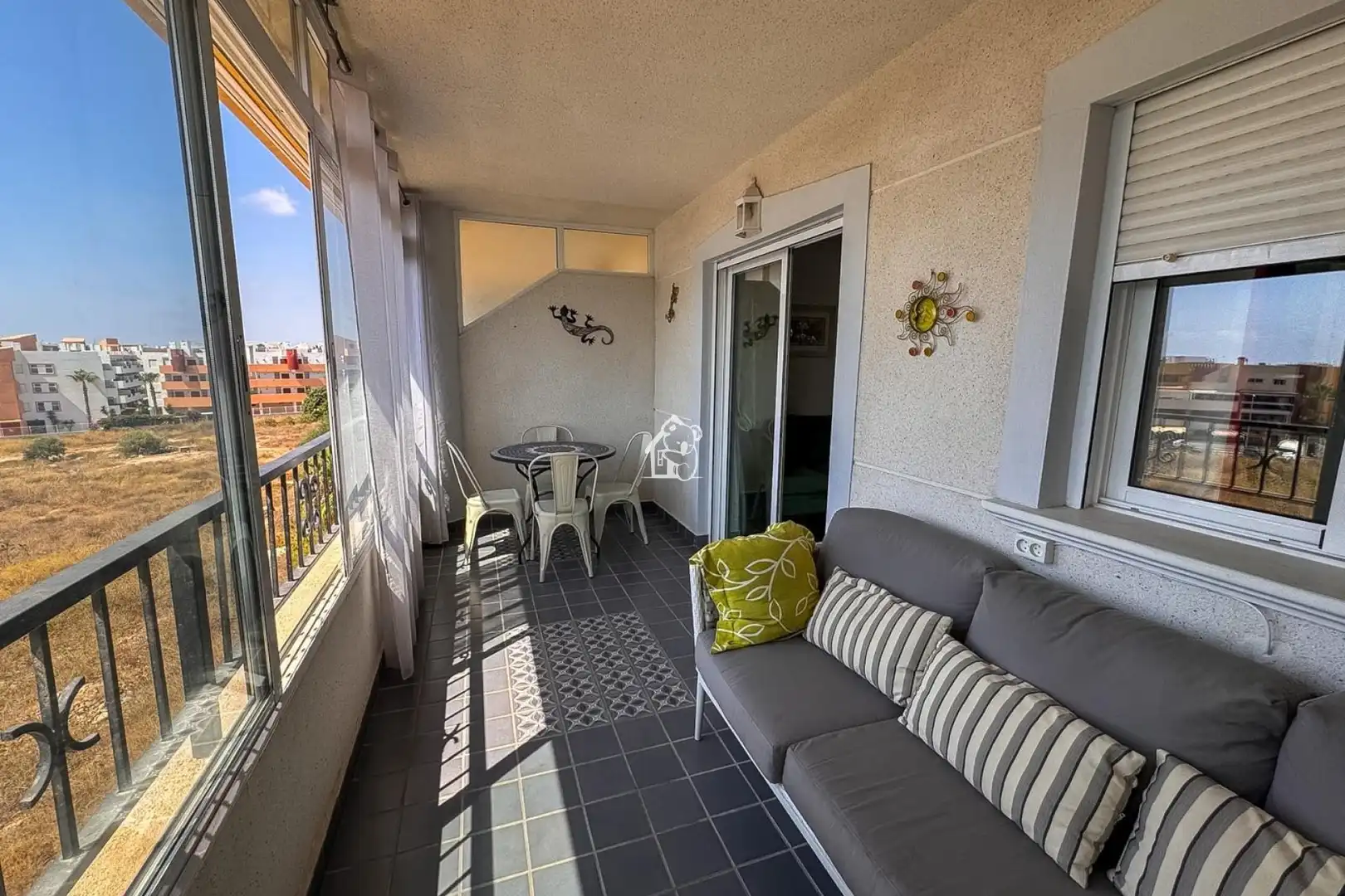 Terrasse von Wohnungen zur Miete in Orihuela mit Klimaanlage, Terrasse und Schwimmbad