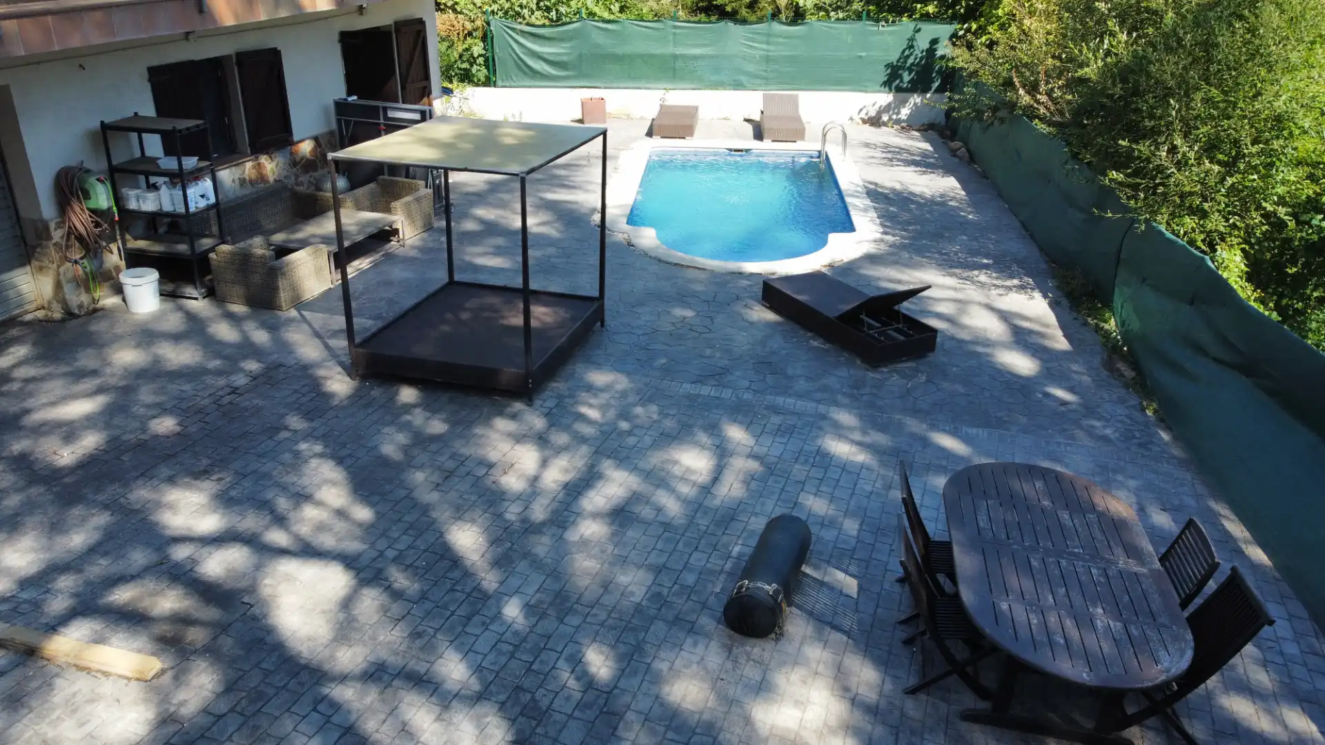 Terraza de Casa o chalet en venta en Vallgorguina con Aire acondicionado, Calefacción y Jardín privado