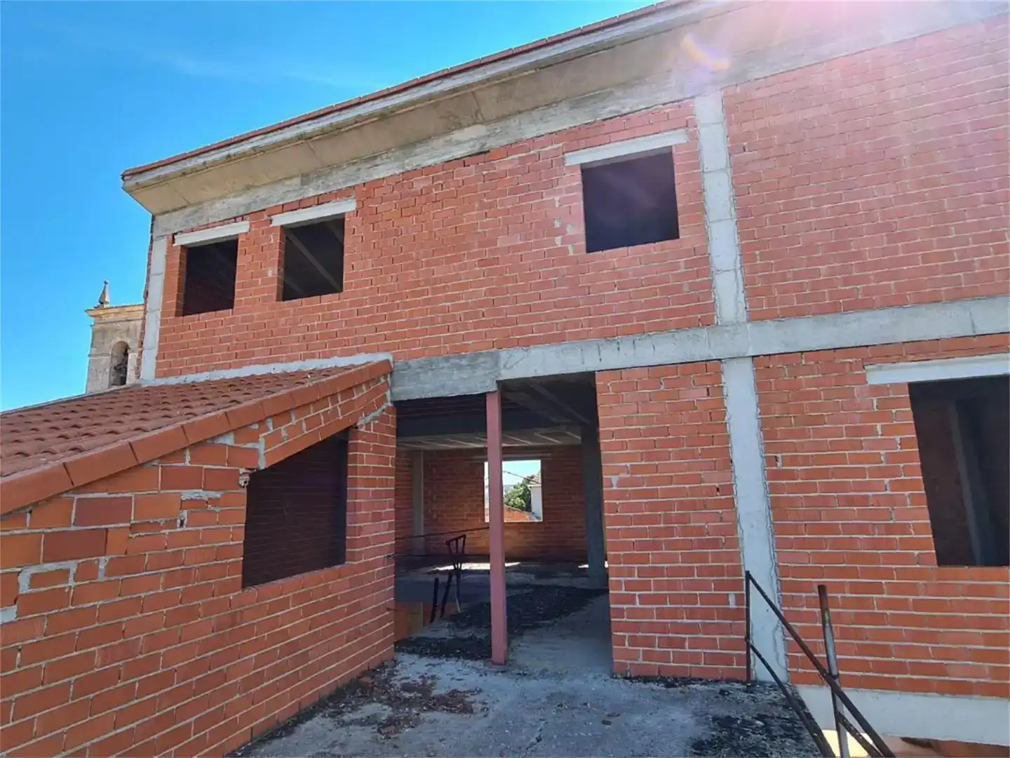 Vista exterior de Casa o xalet en venda en San Martín de Rubiales