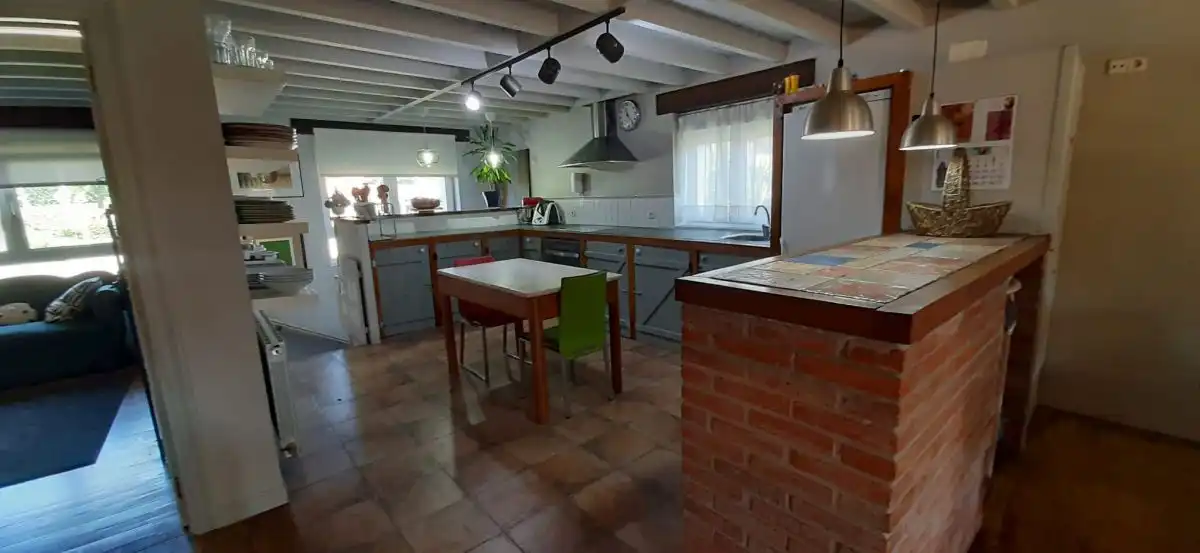 Cocina de Finca rústica en venta en Hazas de Cesto con Calefacción, Trastero y Balcón