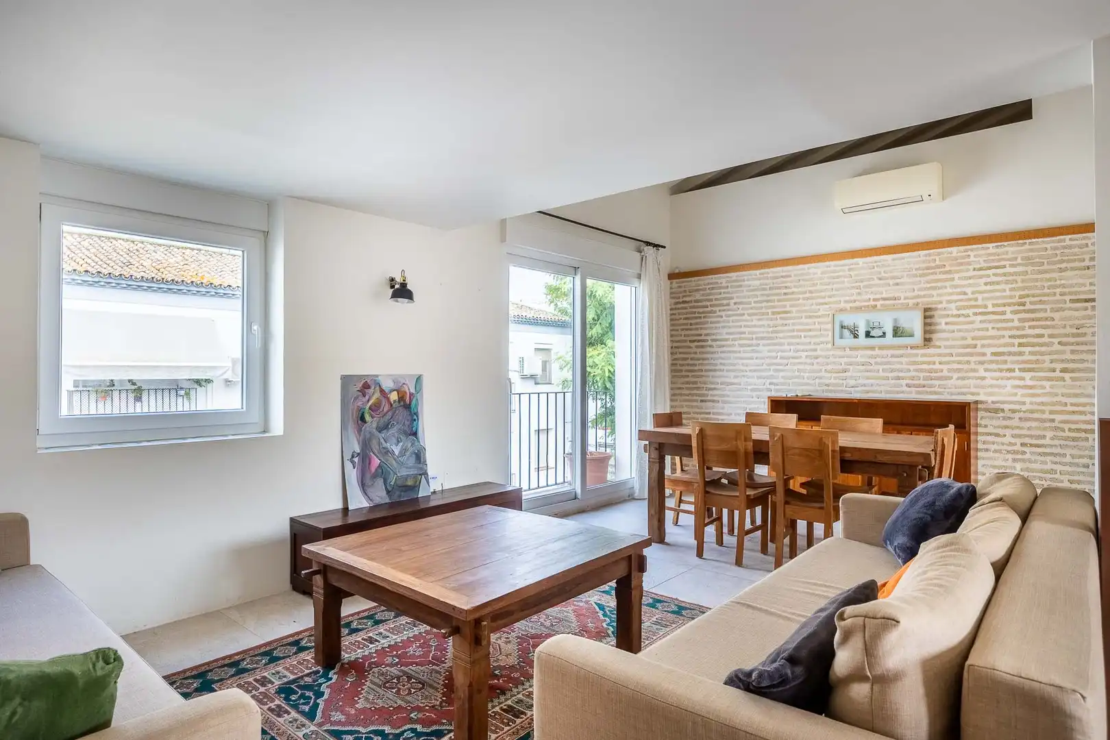 Living room of Duplexes for rent in Sevilla  with Air Conditioner, Heating and Terrace