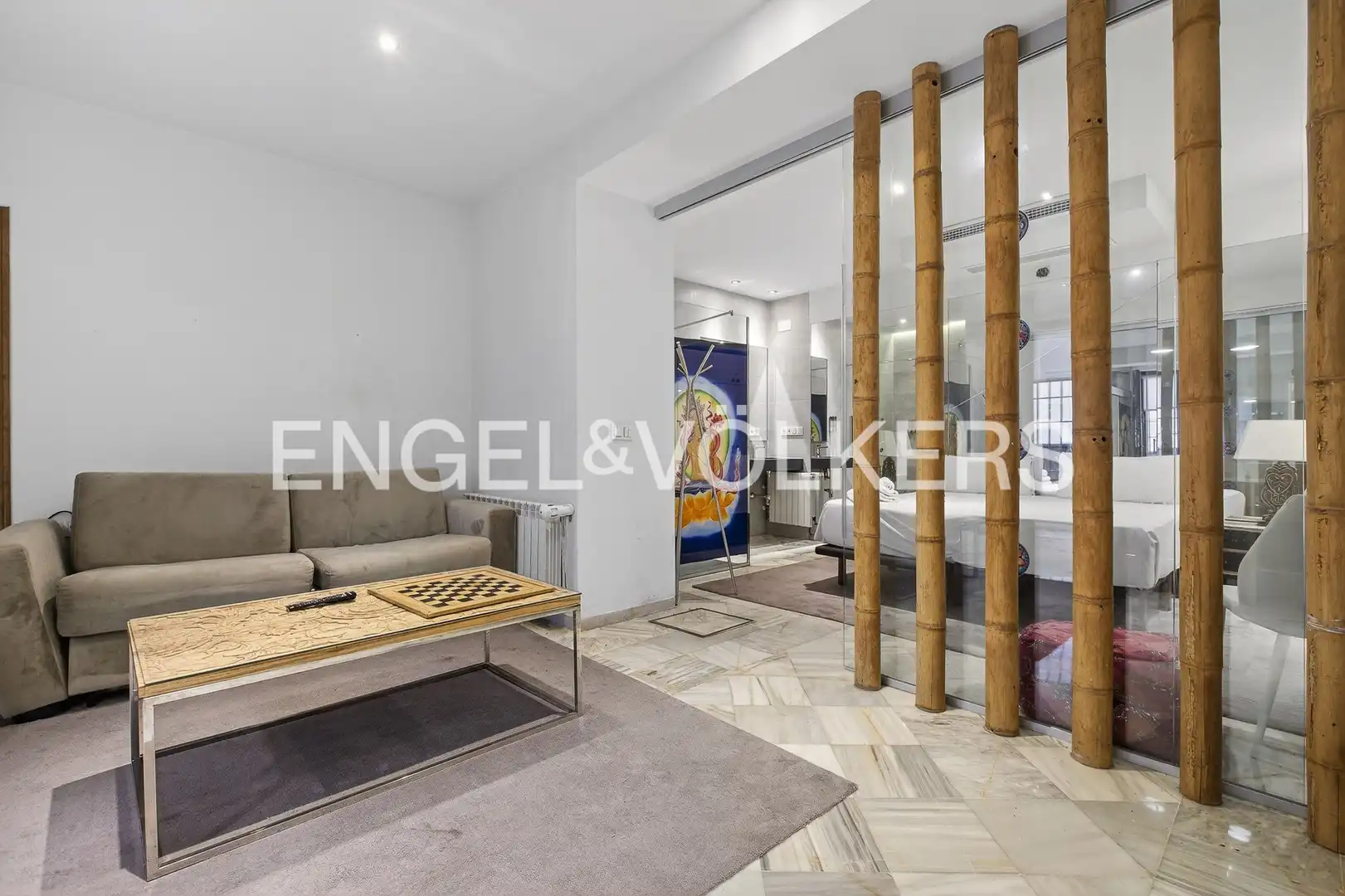 Living room of Houses for sale in Sevilla  with Air Conditioner, Heating and Parquet flooring