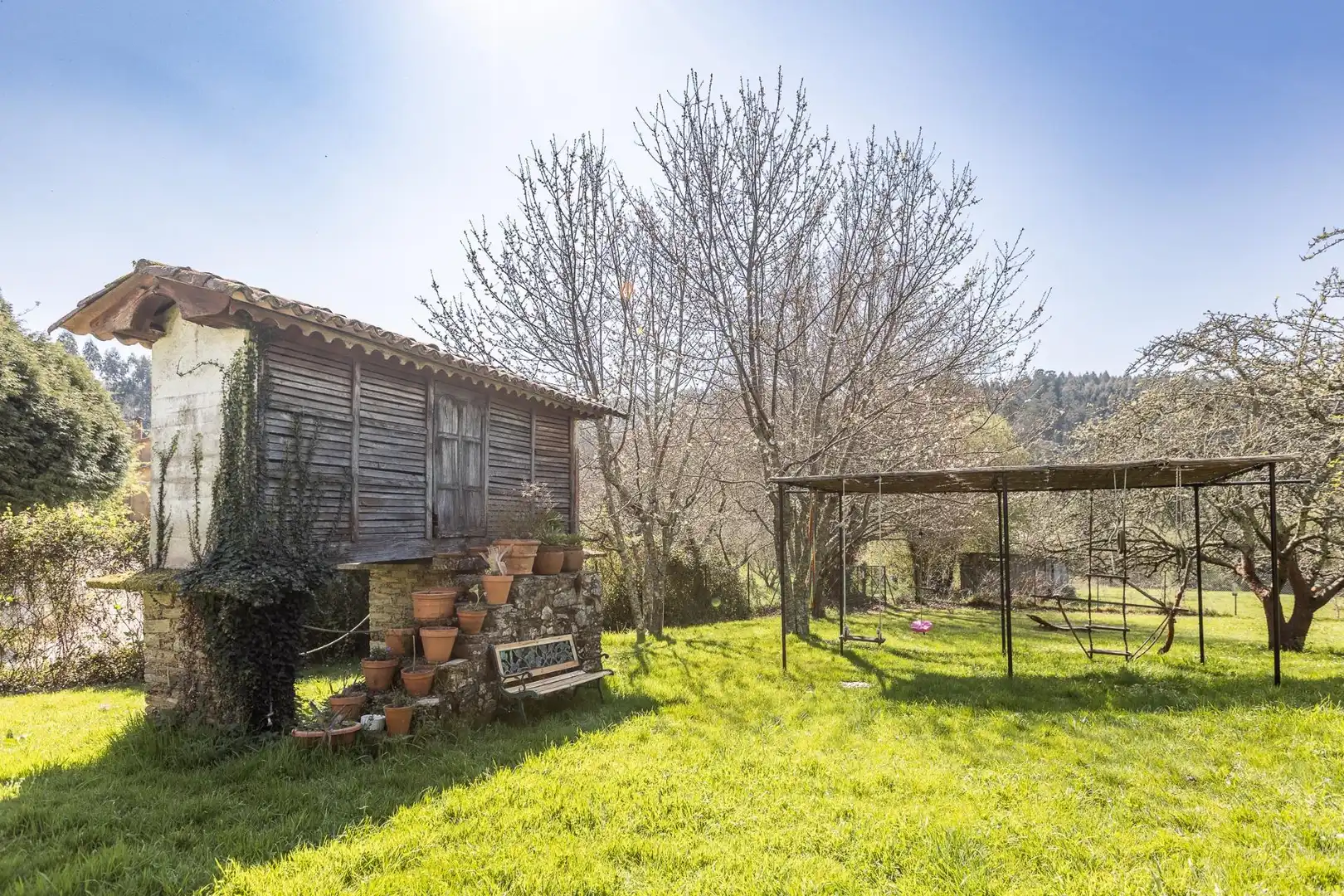 Jardín de Casa o chalet en venta en Cesuras con Jardín privado, Terraza y Trastero
