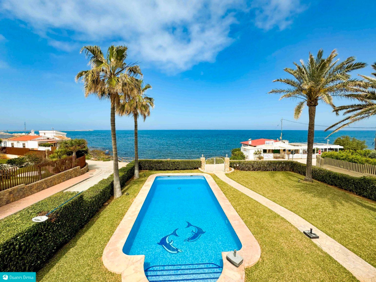 Swimming pool of House or chalet to rent in Dénia  with Air Conditioner, Heating and Private garden
