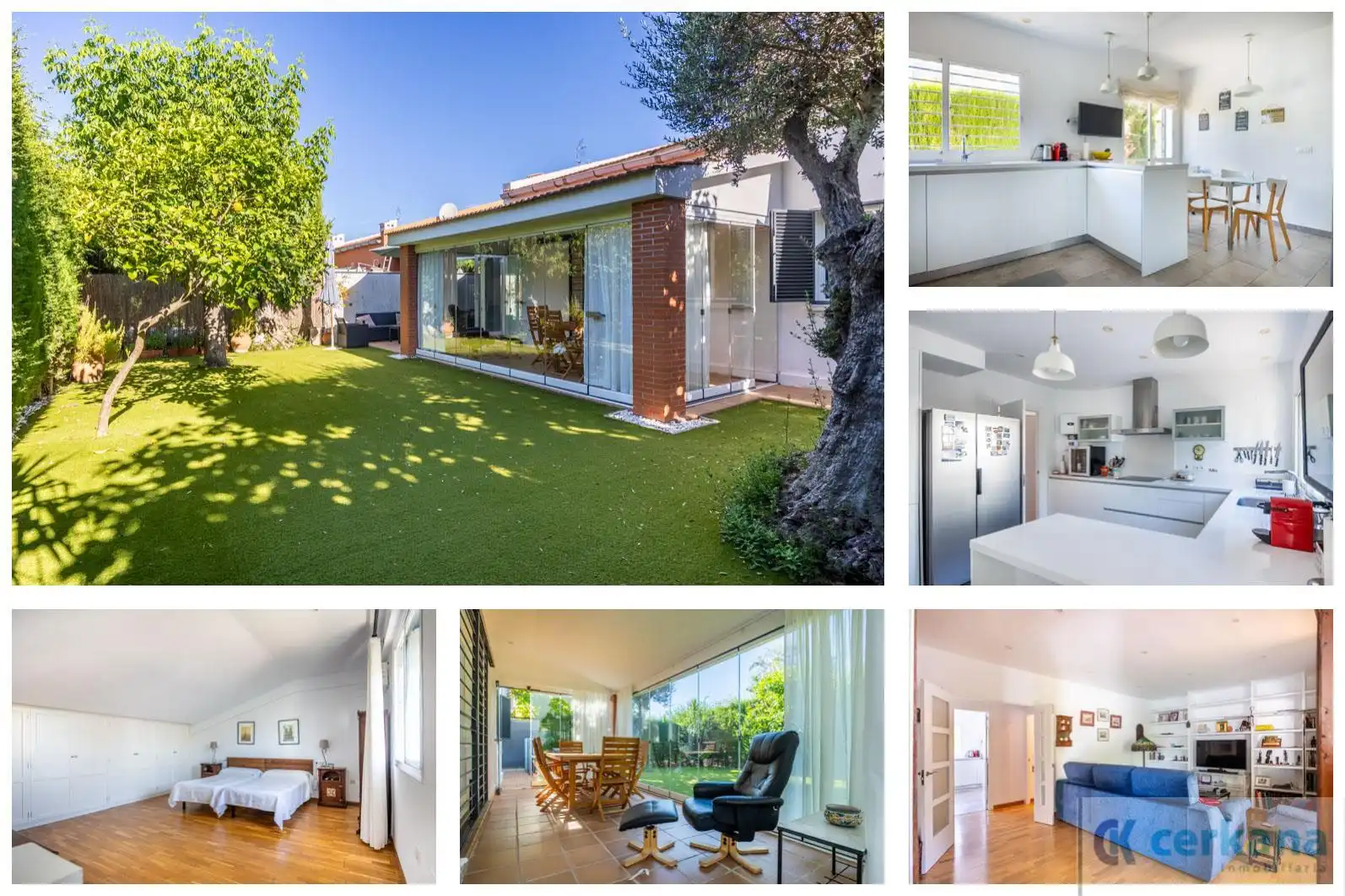 Exterior view of Houses for sale in Espartinas  with Air Conditioner and Storage room