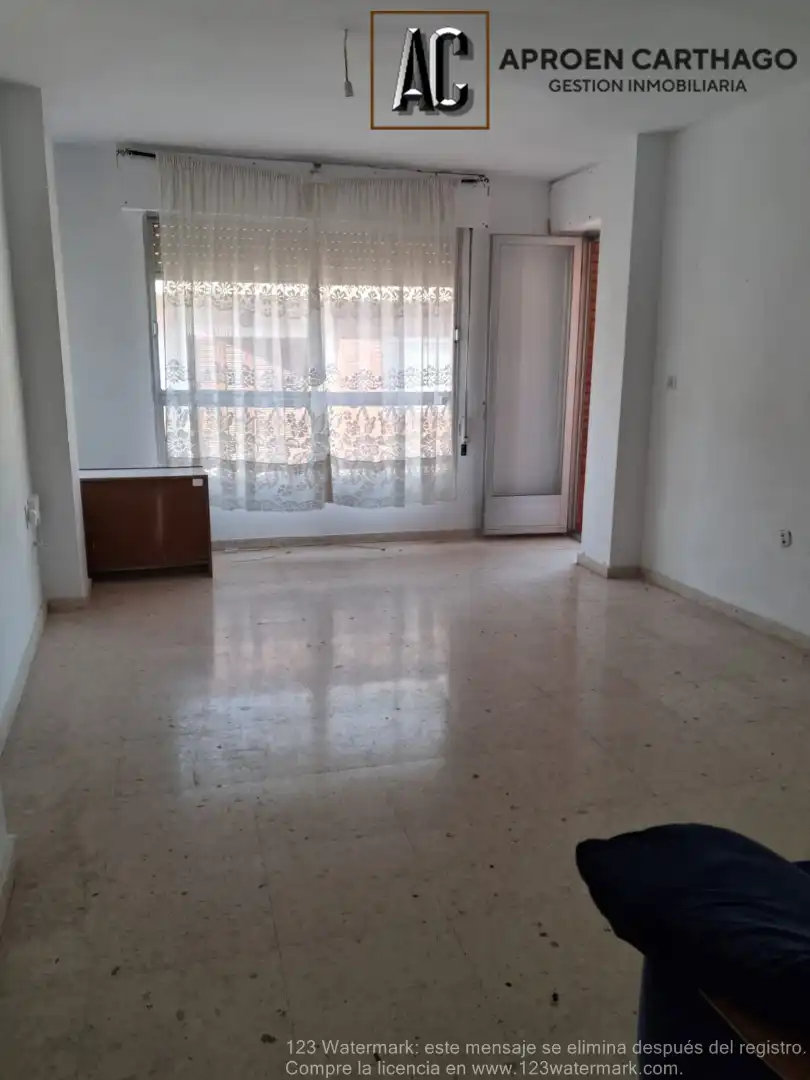 Living room of Flat for sale in Los Alcázares  with Terrace, Furnished and Balcony