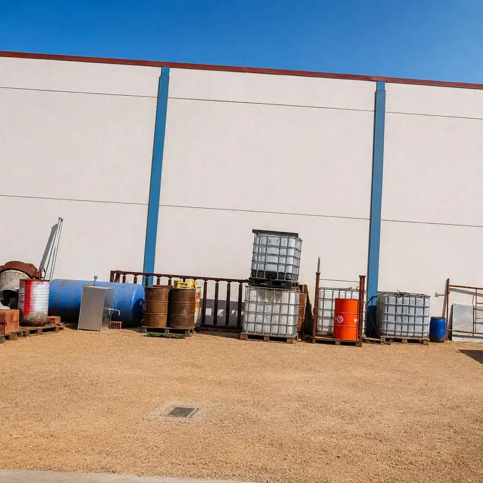 Exterior view of Industrial buildings for sale in Campo de Criptana