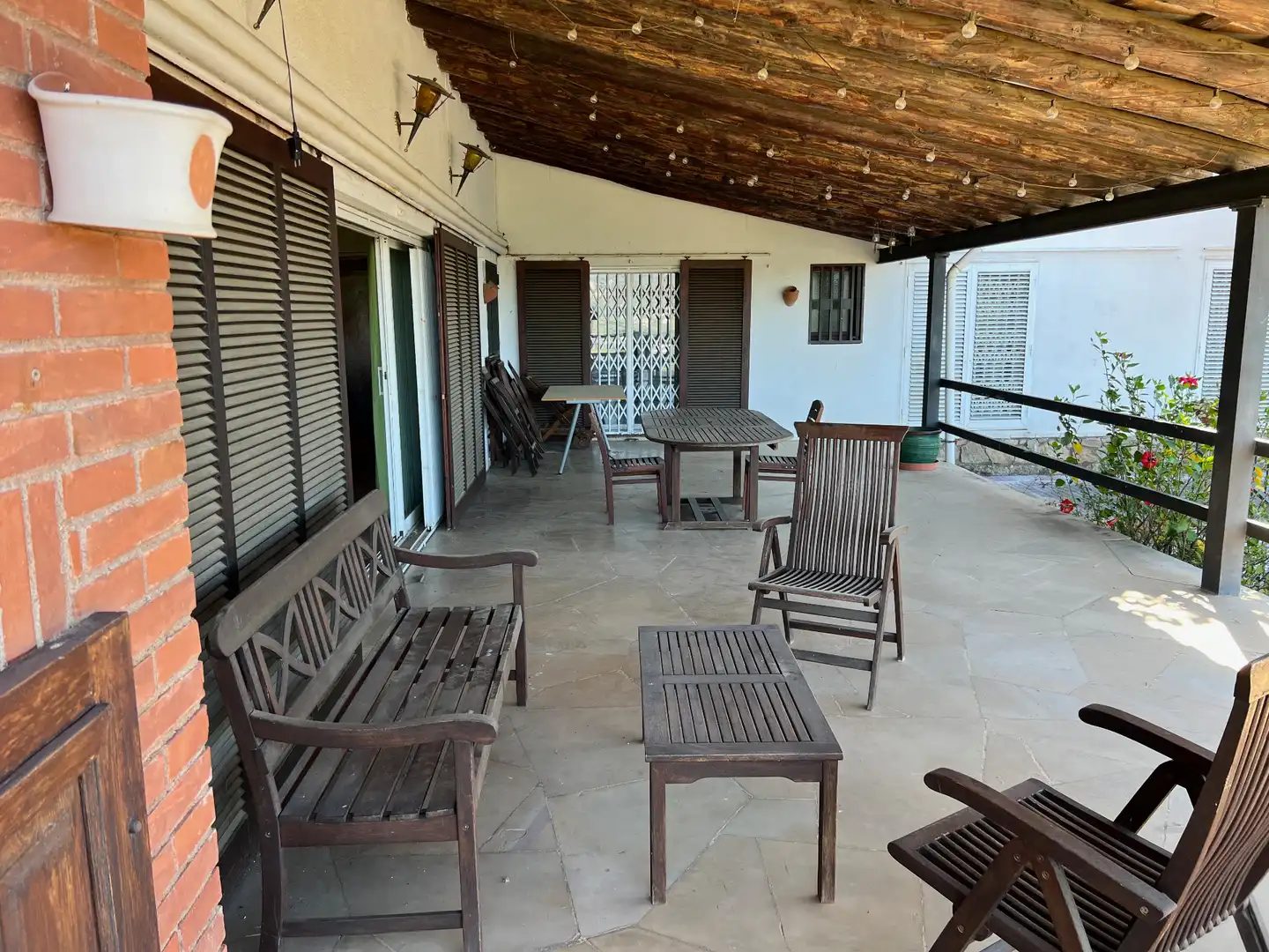 Terrassa de Casa o xalet en venda en Mataró amb Aire condicionat, Jardí privat i Terrassa