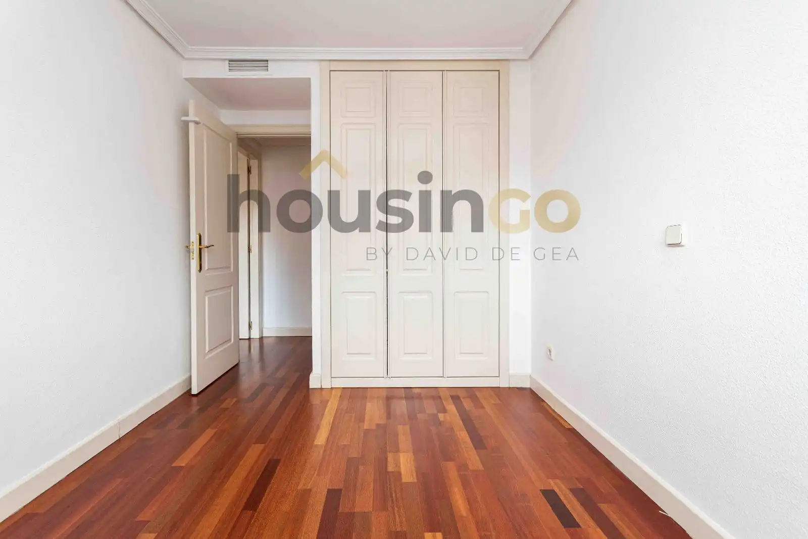 Schlafzimmer von Wohnung zur Miete in Madrid mit Klimaanlage, Heizung und Abstellraum