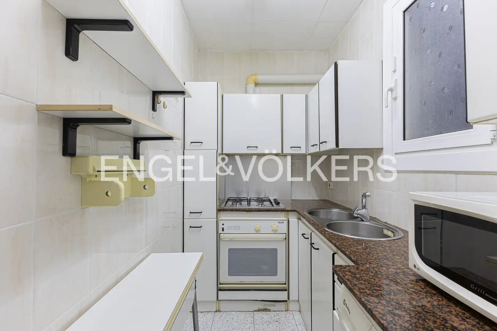 Kitchen of Flat for sale in Barcelona  with Heating and Balcony