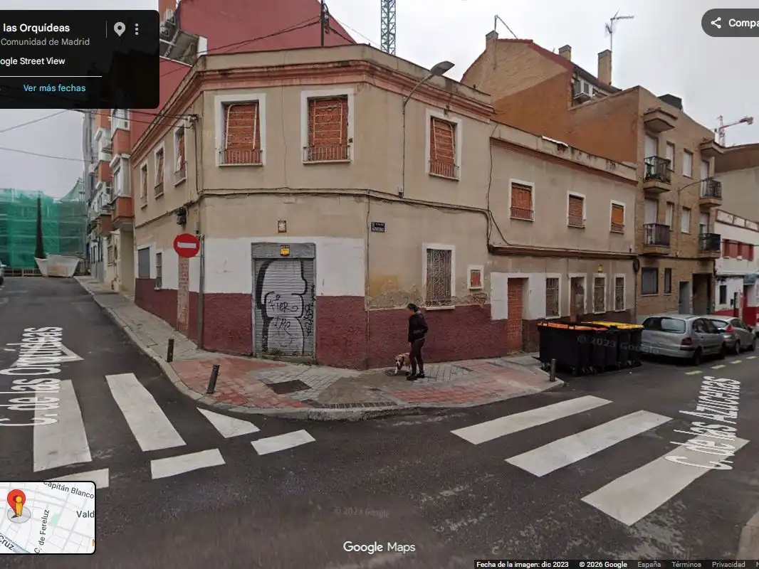 Vista exterior de Casa o xalet en venda en  Madrid Capital