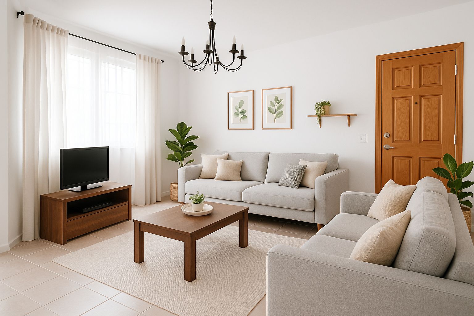 Sala de estar de Piso en venta en Granadilla de Abona con Terraza, Amueblado y Horno