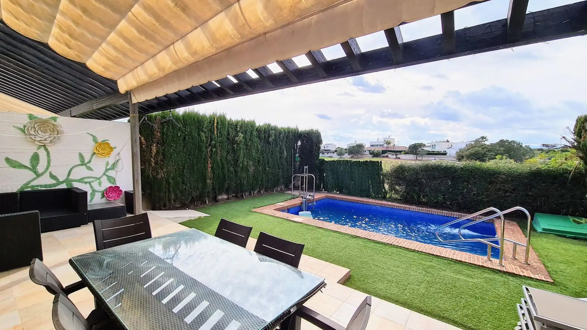 Terrassa de Casa o xalet en venda en  Murcia Capital amb Aire condicionat, Jardí privat i Terrassa